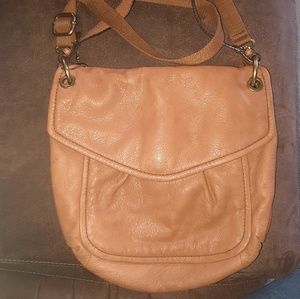 Genuine leather fossil bag